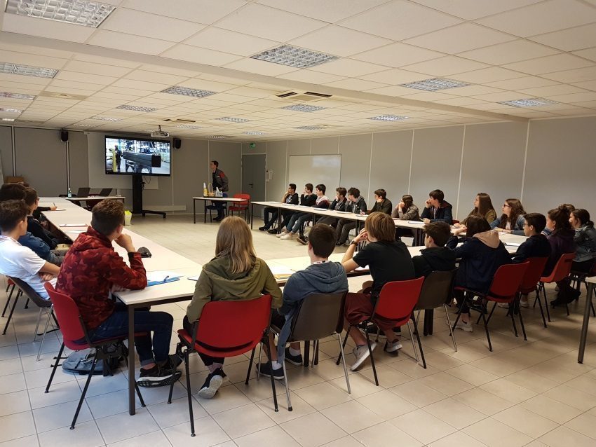 Visite de l’entreprise Manitou