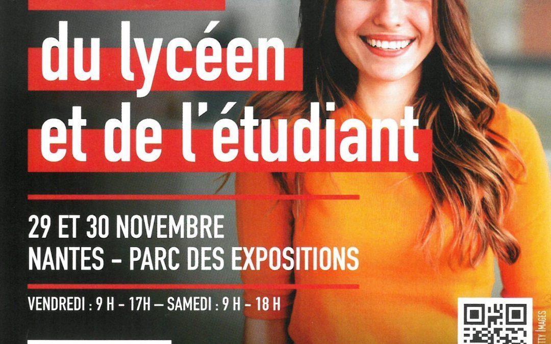 Salon du lycéen et de l’étudiant  29 et 30 novembre 2019