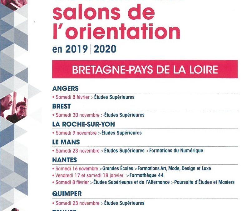 Salon Formathèque – Studyrama 17 et 18 janvier 2020