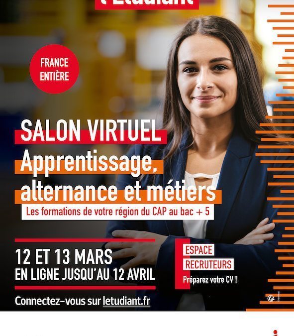 Salon virtuel Apprentissage, alternance et métiers