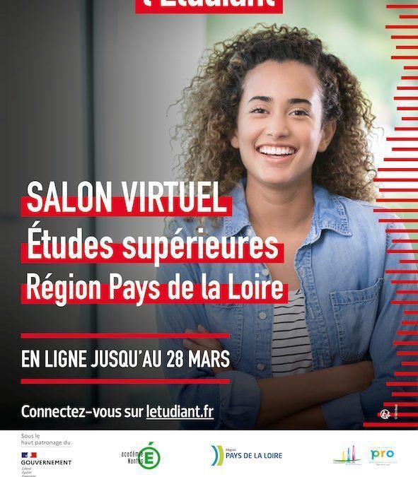 Salon virtuel études supérieures en ligne jusqu’au 28 mars