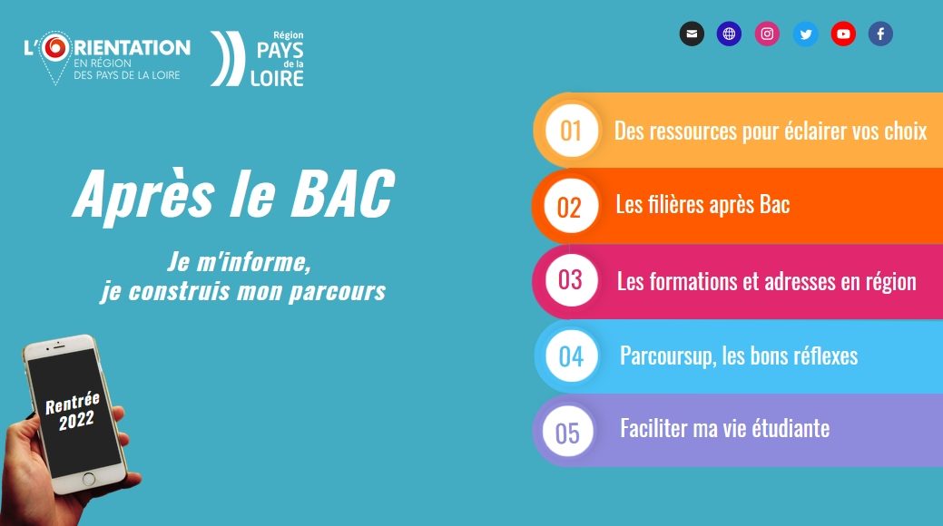 Offre de formations post-Bac 2022 en Pays de la Loire