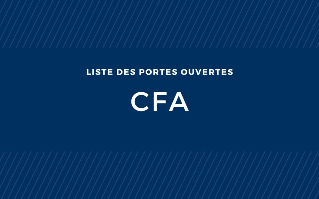 Journées portes ouvertes – CFA